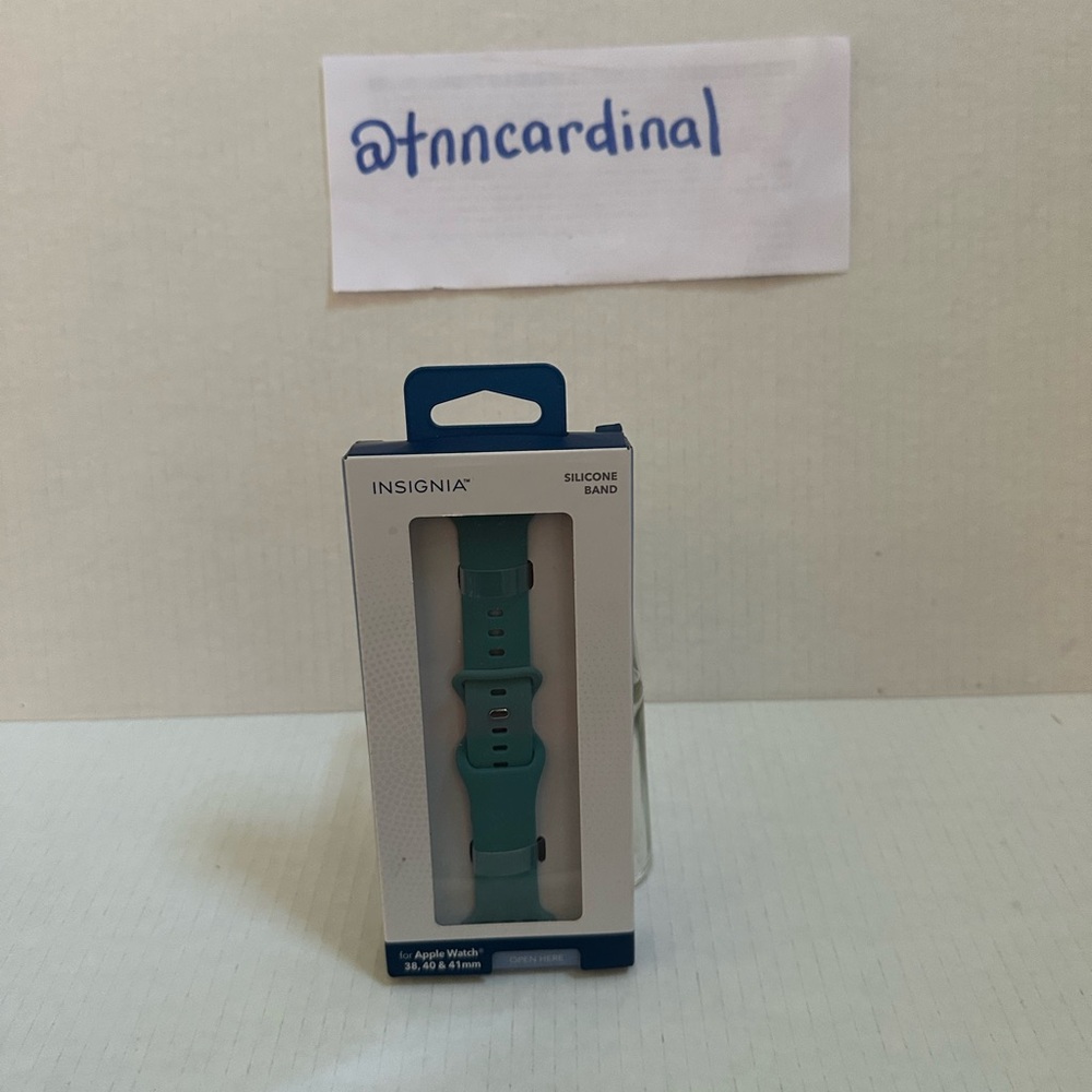 INSIGNIA-  Apple Watch Band COLOR :Teal fits size: 38,40,41 mm BRAND NEW